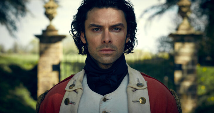 Aiden Turner stars as Poldark, filmed at Chavenage House