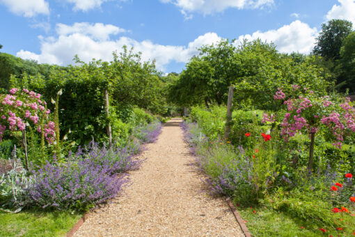 Chawton House has a beautiful garden