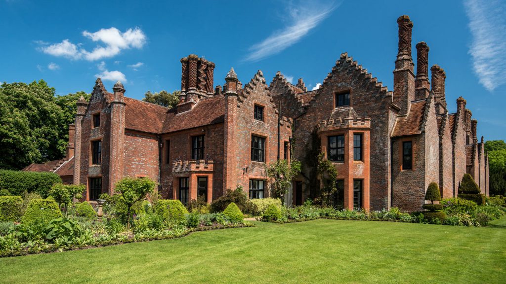 Chenies Manor House from the front