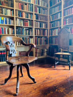 chiddingstone castle library