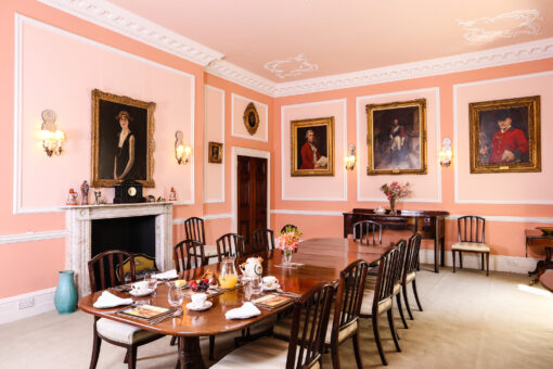 Cresselly House dining room