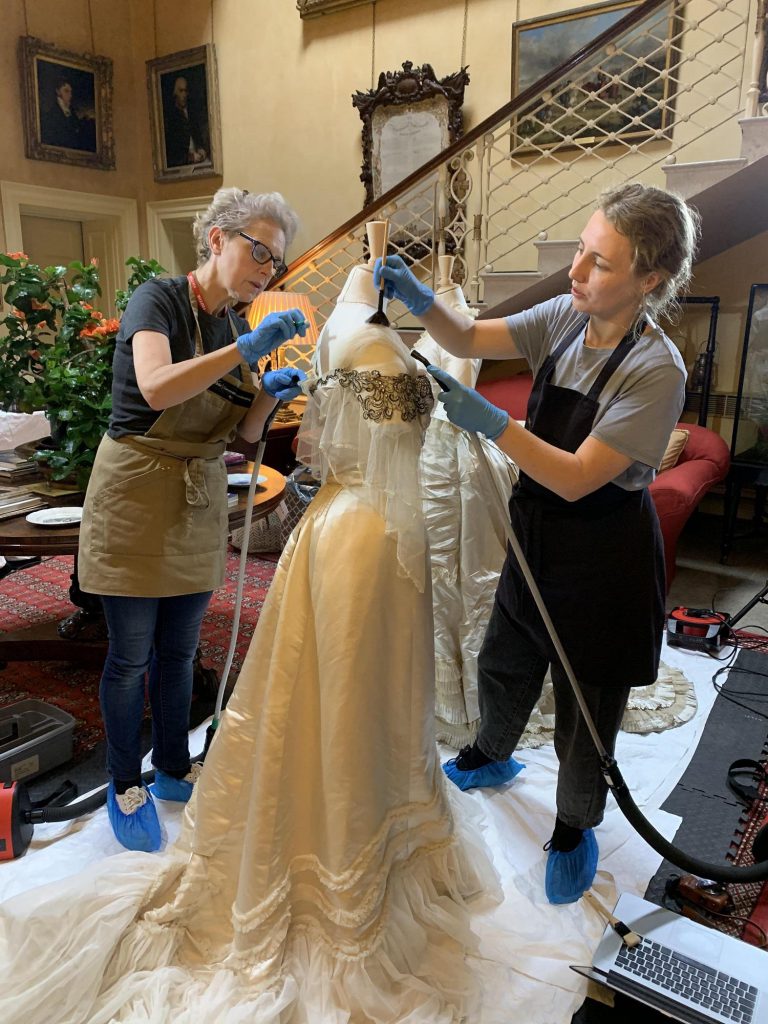 Deene Park White Hall Dress Cleaning