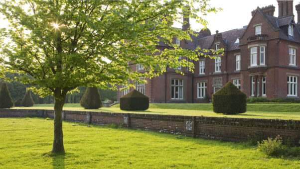 The south front of Doddington Place Gardens, Kent - Photo by Clive Nicholls