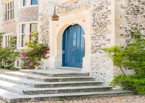 Entrance Door at Glynde Place