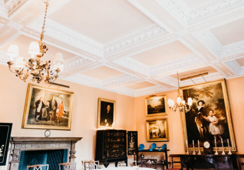 Dorfold Hall dining room