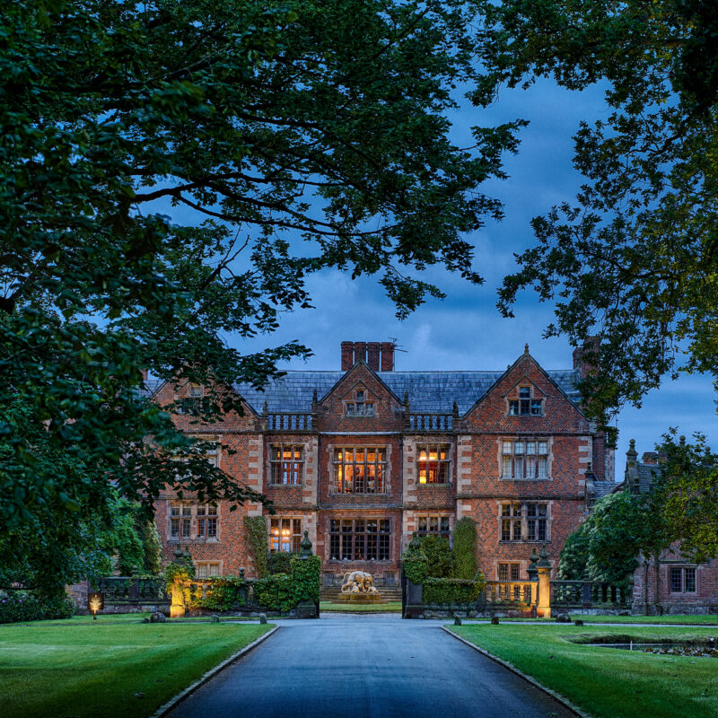 Dorfold Hall night