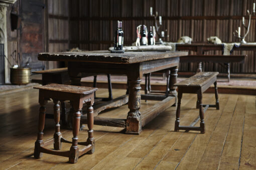 Dorney Court Great Hall table