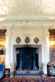 Dorfold drawing room fireplace