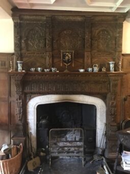 Acton Scott Hall Drawing Room Fireplace