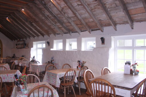 Duart Castle tearoom for visitors