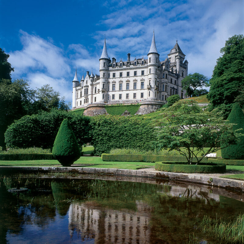 Dunrobin Castle portrait shot