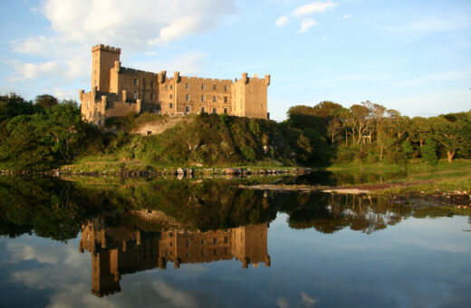 Dunvegan Castle from across the water