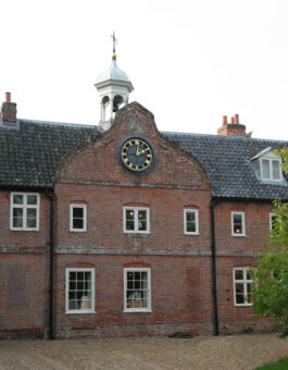 Earsham Hall historic house clock