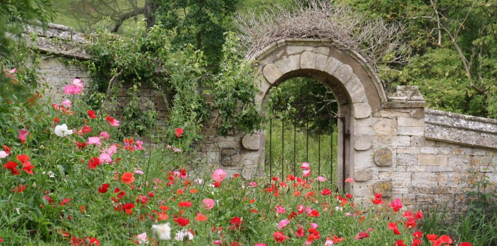 Easton Walled Garden beautiful garden gate