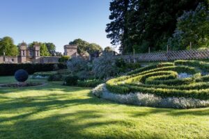 Easton Walled Gardens spiral planting