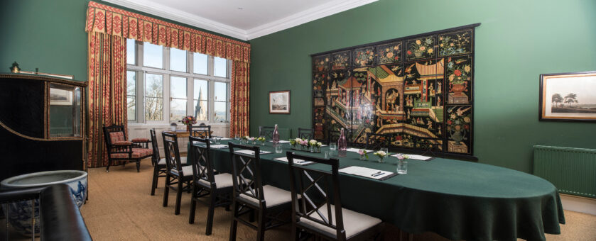 Englefield House Governor's Room and wooden painting