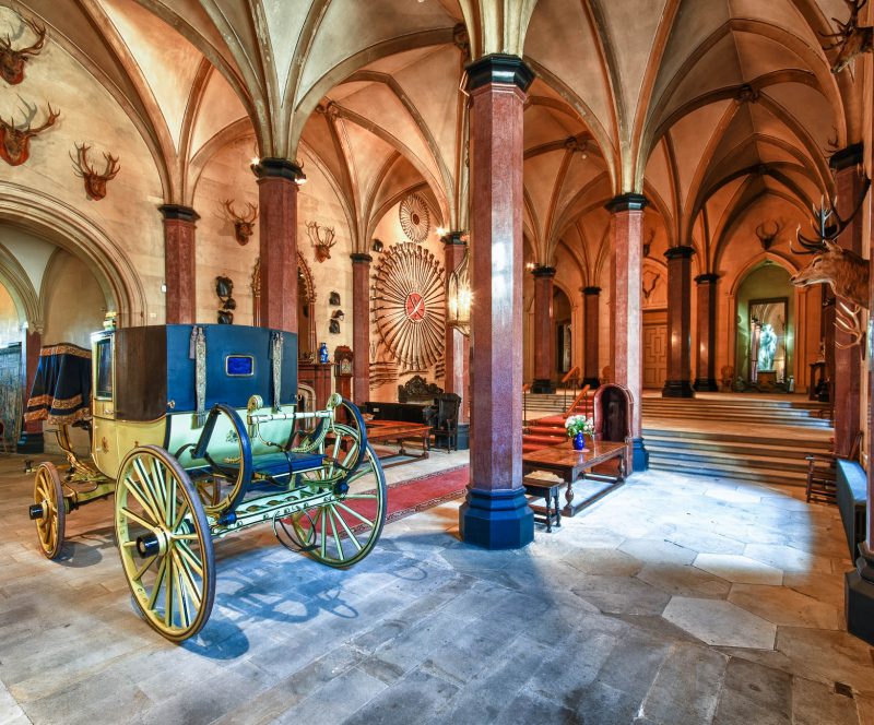 Raby Castle Entrance