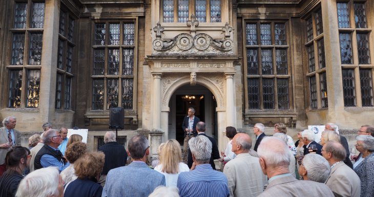 Outside lecture at The Hall Bradford on Avon