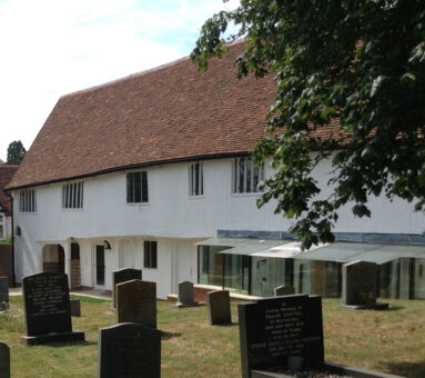 Finchingfield Guildhall graveyard