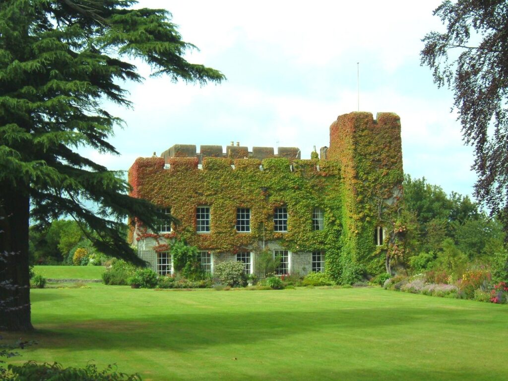 Fonmon Castle in the beautiful summer sun