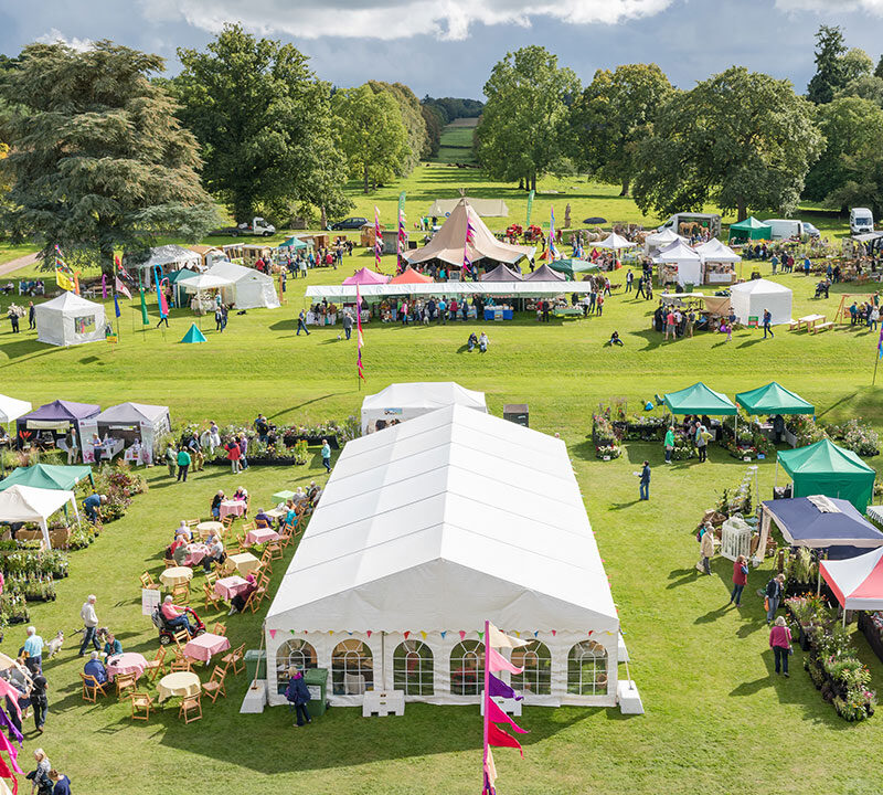 Forde Abbey garden event in Somerset