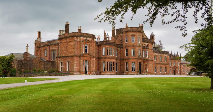 Netherby Hall in Cumbria