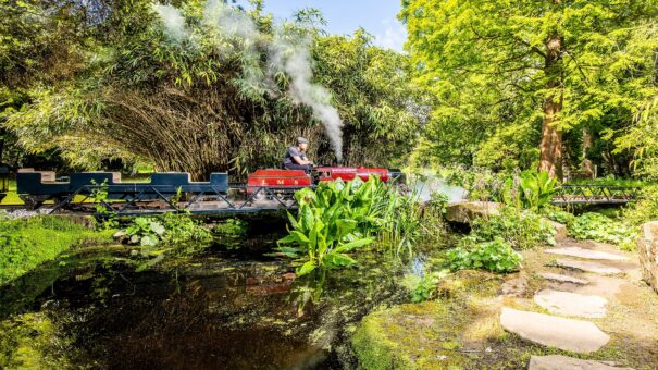 Minature Stem Trains, Newby Hall, North Yorkshire. Picture Credit Charlotte Graham.