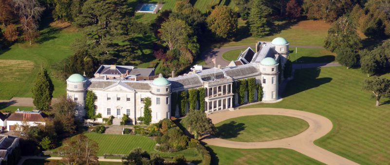 Goodwood House is a beautiful historic house next to the famous racecourse