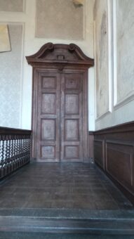 Great Fulford doorway in the historic house