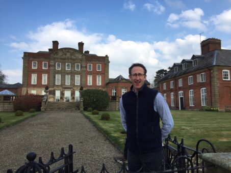 Hardwick Hall's owner, Neil Mainwaring