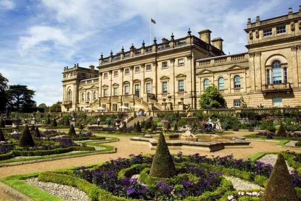 Harewood House was designed by Robert Adam