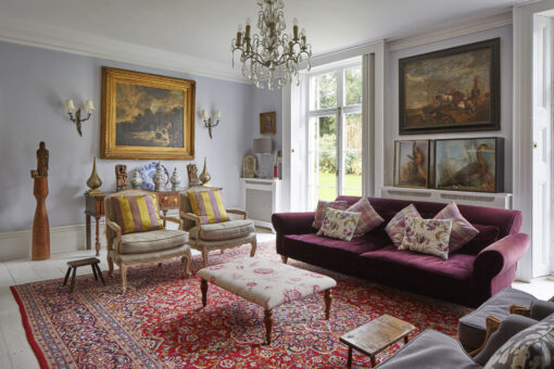 Harlington Manor Blue Drawing Room