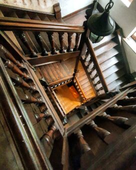 Harvington Hall Great Staircase