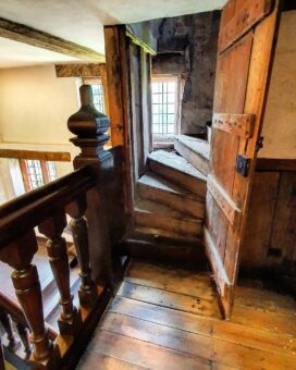 Harvington Hall Servant Stairs