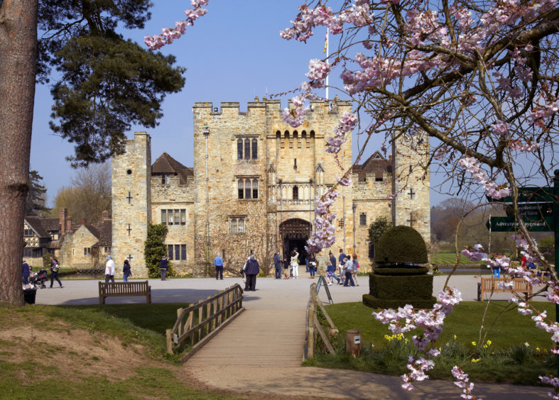 Hever Castle is the perfect historic house to visit in spring