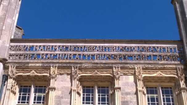 Highcliffe Castle latin inscription