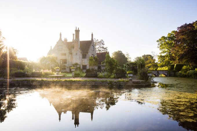 Hindringham Hall beautiful lake photograph