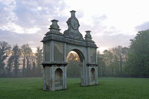 Holdenby House folly in the grounds