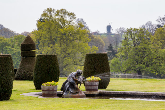 Hole Park grounds and windmill