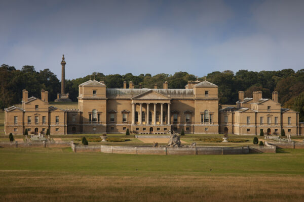 Exterior of Holkham Hall from the south in September 2011.