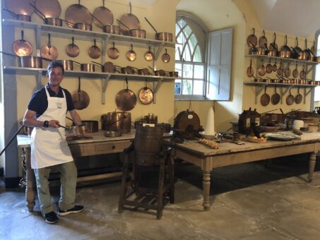 Inveraray Castle historic kitchen