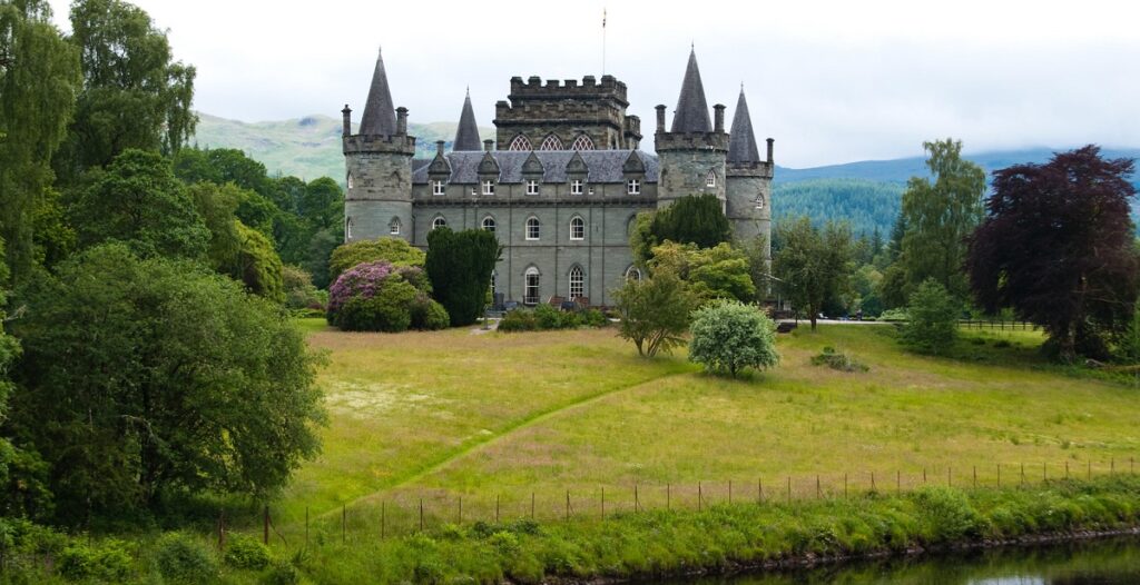 Inveraray Castle is a glorious historic estate