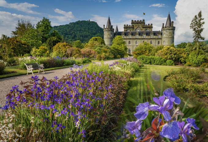 Inveraray Castle gardens and grounds