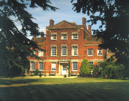 Island Hall is a beautiful historic house in England