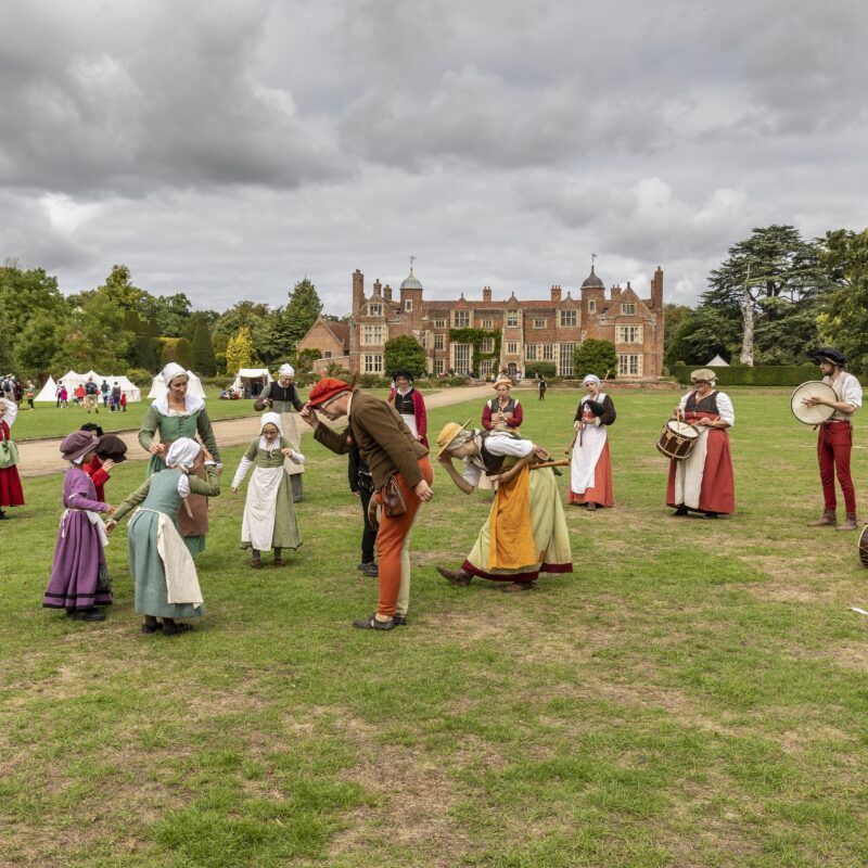 Kentwell Hall historic reenactment