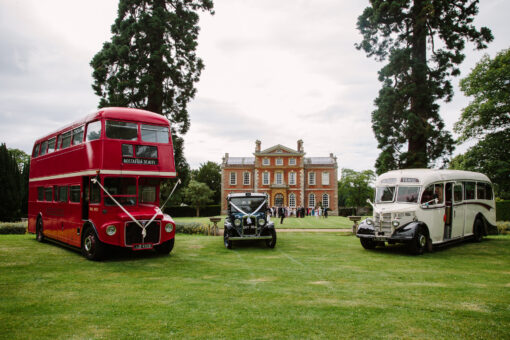 Kingston Bagpuize House historic English buses