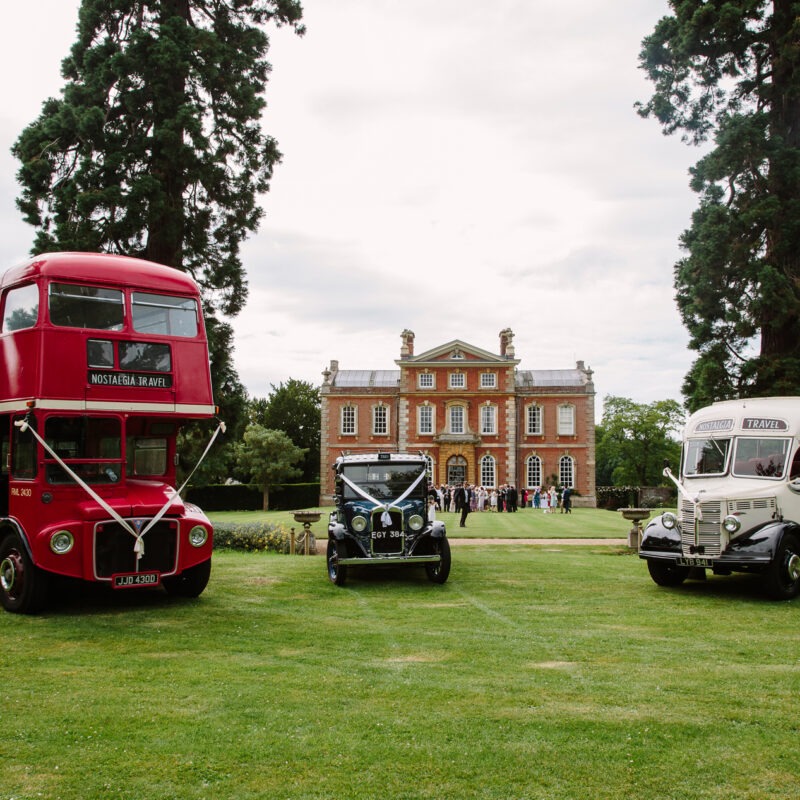 Kingston Bagpuize House historic English buses