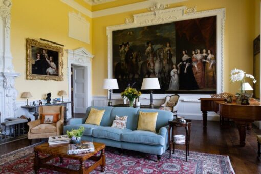 Kirtlington Hall large painting