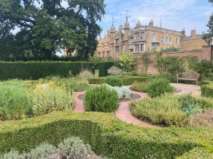 Knebworth House herb garden