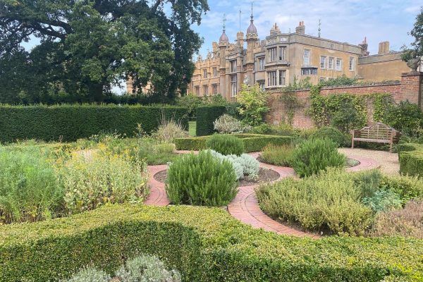 Knebworth House herb garden